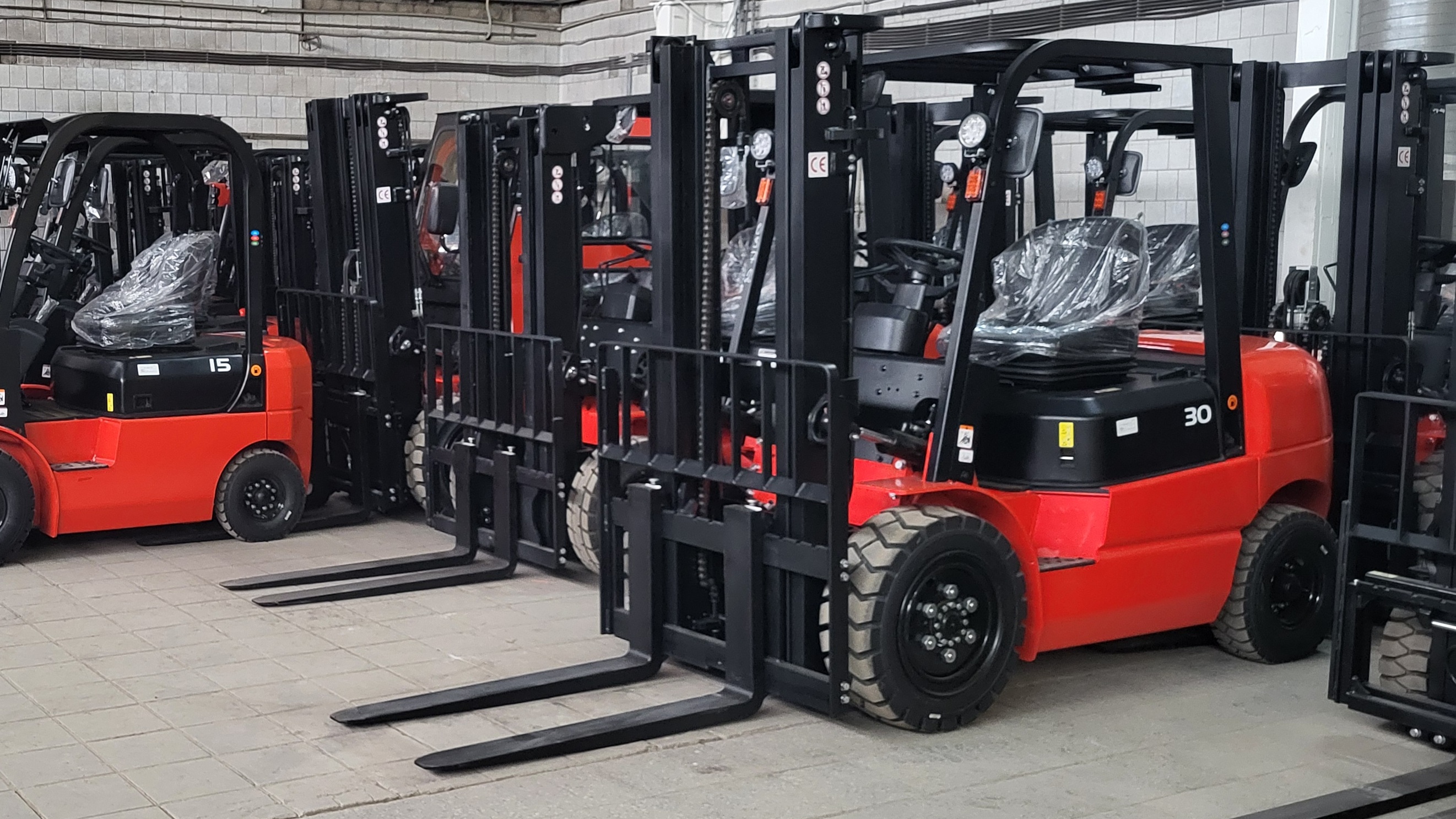 Тест-драйв складской техники на нашем складе в Невинномысске