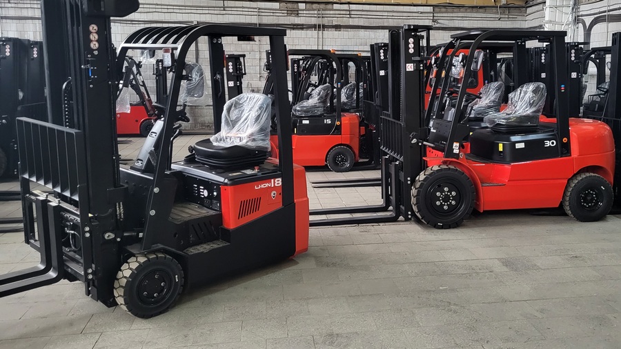 Тест-драйв складской техники на нашем складе в Невинномысске