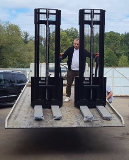 Тест-драйв складской техники на нашем складе в Невинномысске